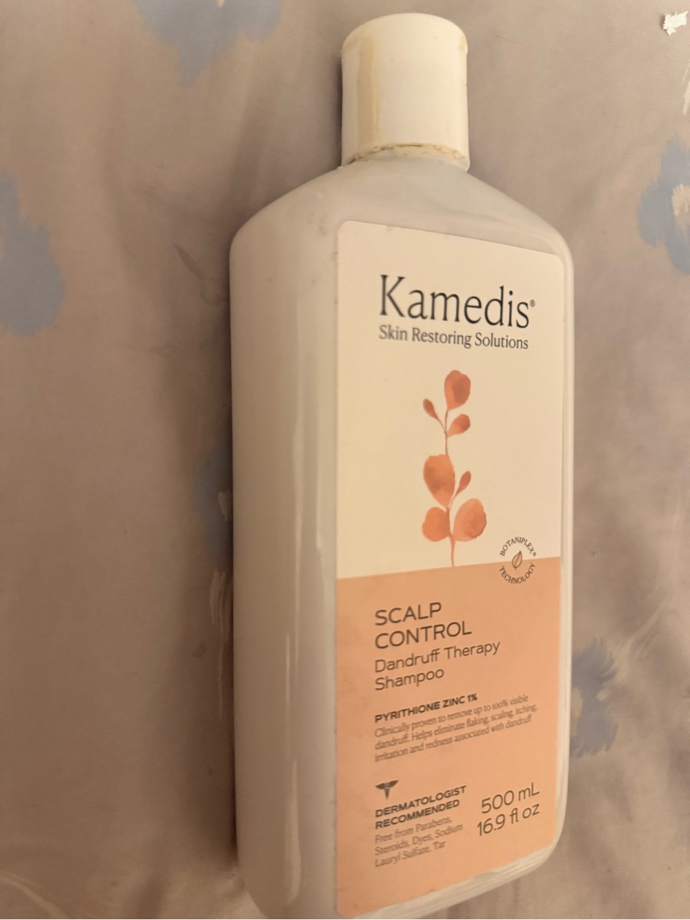 Kamedis Scalp Control Anti-Dandruff Shampoo Pyrithione Zinc 1% 16.9 fl oz